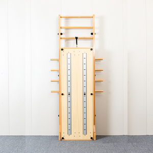 Appareil de fitness Reformer à double rail pour entraînement de base, échelle de yoga murale, glissière bidirectionnelle pour entraînement, en promotion Zaldttsxj Coreali - Product Image 1