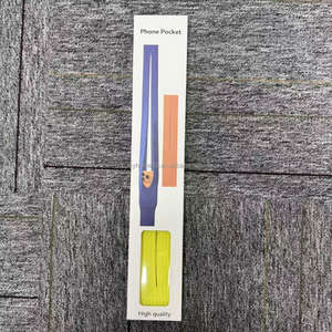 Funda de Teléfono Tejida en 3D con Correa Corta Azul, Negra y Naranja Personalizada OEM para <span class=keywords><strong>iPhone</strong></span> 17 Pro Max 16 15 14 13 12 11 <span class=keywords><strong>XR</strong></span> - Product Image 1