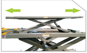 Hot Sale Eropa Jenis 5500Kg/6500Kg Di Permukaan Tanah Mount Keselarasan Otomotif Panjang <span class=keywords><strong>Scissor</strong></span> Lift - Product Image 3