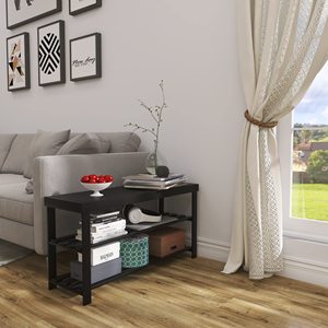 Zapatero de bambú personalizado, estante de almacenamiento organizador de zapatos de 3 niveles para entrada, sala de estar, Zapatero de madera - Product Image 6