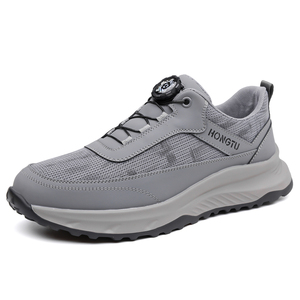 Zapatillas Deportivas Casuales de Malla Transpirable para Hombre, con Cierre Automático y Cordones, para Caminar al Aire Libre Diariamente - Product Image 3