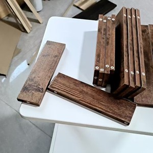 Panneaux en bois mélaminé 240x180x12mm, design rustique, résistants à l'humidité, pour étagères et murs - Product Image 5