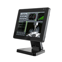 Moniteur tactile de 8 pouces, 1000 nits, IP65, lisible en plein soleil, pour véhicules et applications marines