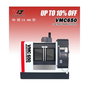CNC 5 trục kim loại CNC phay Máy VMC 650 Chất lượng cao Đài Loan Trung tâm gia công đứng - Product Image 1