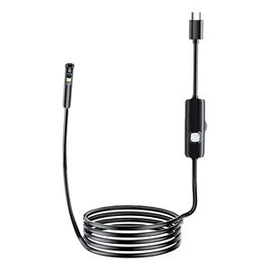 Vente en gros 3 en 1 HD USB étanche Android IPhone LED Caméra d'inspection endoscope Caméra industrielle Endoscope mobile Endoscope