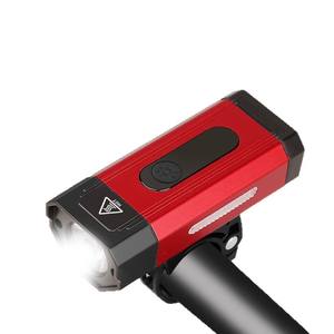 Cycling Light Aluminum Alloy 2500Mmah Led Waterproof With 4 Modes For Mountain <b>Bike</b> Headlight Straps Installation - Product Image 1