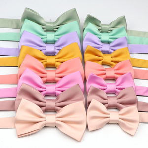 โบว์ไทสำหรับเด็ก งานเลี้ยง งานแต่งงาน โบว์ไทเด็กแบบปรับได้ โบว์ไทผีเสื้อ สีดำ แดง ขาว โบว์ไทเด็ก - Product Image 2
