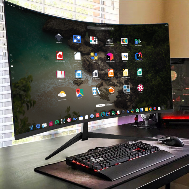 Curve Monitor Wholesale Price 4K Display Screen Pc Computer 32 Inch 160Hz Gaming Monitor