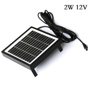 Masuyoshi Mitsu 2W 12V Polycrystalline <b>Solar</b> <b>Panel</b> With Frame And 3M DC Cable For Garden Light - Product Image 5