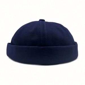 Casquette de baseball sans visière personnalisée en gros, unisexe, sportive, formelle, avec impression en relief, en tissu courant - Product Image 6