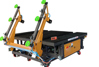 Ligne de découpe de verre de fenêtre CNC entièrement automatique avec table de déchargement de chargement pour fenêtre en