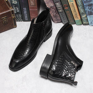 Botas de Trabajo para Hombre, de Cáñamo, con Cordones, Impermeables, Antideslizantes, Estilo Inglés Vintage, con Suela de Goma Cosida a Mano Goodyear - Product Image 6