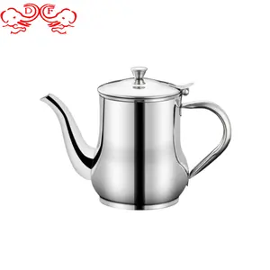 DF Trading House Chất Lượng Tốt Thép Không Gỉ Tea Pot Dầu Arab Ấm Đun Nước Trà Ấm Cho Nhà Và Ngoài Trời Cắm Trại