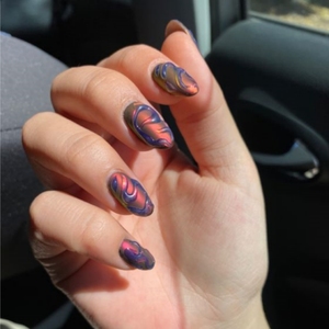 <span class=keywords><strong>Ongles</strong></span> en acrylique press-on effet ombré <span class=keywords><strong>Hailey</strong></span> <span class=keywords><strong>Bieber</strong></span>, qualité salon, design luxueux, réutilisables, longs faux <span class=keywords><strong>ongles</strong></span> - Product Image 6