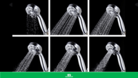 Dollar général en acier inoxydable pulvérisateur à main puissante pompe à main filtre coréen douche cupc booster tête ensemble de douche portable