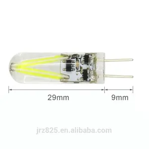 Super luminoso Casa G4 1.5 W COB Tech AC DC Universale 12 V 130 Lumen Bianco Warm White car Luce Lampadario di Cristallo Sostituire Alogena