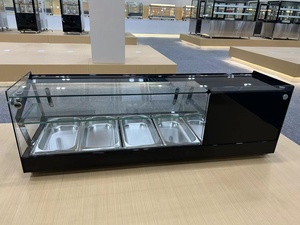 Vitrina Refrigerada Comercial para Sushi Bagus BGS-44L, Plateada, <span class=keywords><strong>1</strong></span> <span class=keywords><strong>Puerta</strong></span>, Precio de Fábrica - Product Image 2