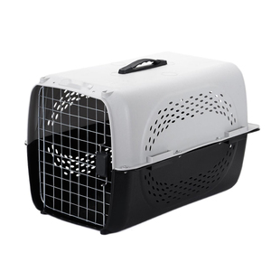 HP-A01 Wholesale Pet Plastic Cage Carriers Air Carrier Box Dog Cat Cage Airline Approved Pet Flight Carrier