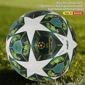 Pallone da Calcio <span class=keywords><strong>Professionale</strong></span> Personalizzato Misura 5 in Pelle PU Termosaldata per Partite e Allenamenti - Product Image 5