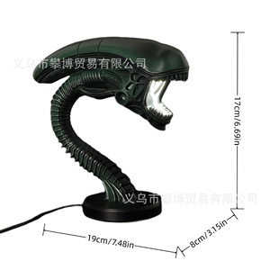 Lámparas Alien, Lámpara de Resina con Forma de Criatura Alienígena, Luz Decorativa para Dormitorio, Adorno para el Hogar, Diseño Moderno, Regalo - Product Image 4
