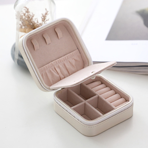 Multifunction Small Size High Quality Mens Organizer Gemstone Jewelry Box Organizer