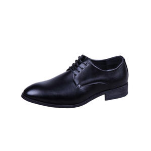 Chaussures habillées en cuir pour hommes, à bout pointu, à lacets, rehaussantes, pour affaires, mariage, décontractées, tendance, jeunesse - Product Image 5