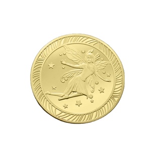 Nouvelle pièce d'or Twinkle the Tooth Fairy un cadeau de la fée des dents Lucky Silver Coin - Product Image 1