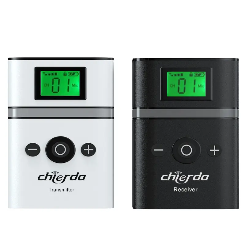 Chierda 2.4G MHz 1500mAh האריה סוללה 36CH תיירות מדריך מערכת ישיבות מכשיר שתי דרך רדיו