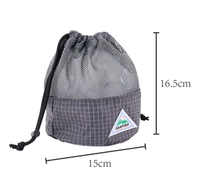 Bolsa Organizadora de Viaje Personalizada OEM, Bolsa de Cosméticos y Artículos de Aseo con Parte Superior Abierta, de Malla Ripstop, para Camping, Marca Privada - Product Image 5