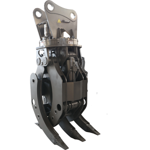 Op Maat Gemaakte 4 Ton-50Ton Graafmachine Vaste Hydraulische Grijper Voor Steen Hout En Rock Fabriek Prijs Moq 1 Unit - Product Image 1