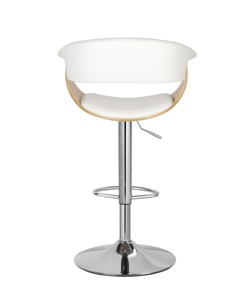 Cao trở lại nhà bếp truy cập Phân Ghế nhà bếp bằng gỗ thanh phân với footrest gỗ sồi Bắc Âu mộc mạc cổ điển hiện đại - Product Image 6
