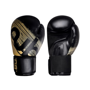 Guantes de boxeo de entrenamiento de cuero con cordones para sparring y artes marciales, unisex, para adultos y niños - Product Image 2