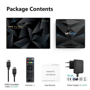 HK1 SUPER Android TV Box 4K UHD 16GB eMMC Amlogic Quad Core WiFi BT Reproductor Multimedia - Product Image 5