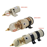 Cartucho Separador de Agua y Combustible de Alta Resistencia para Motor de Excavadora y Camión 1000FH PF7890 P552020 SK3926/R, Filtración Diésel