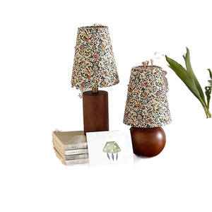 Retro Floral Table <b>Lamp</b> E27 <b>Led</b> 220V Switch Control Bedroom Decorative <b>Lighting</b> - Product Image 5