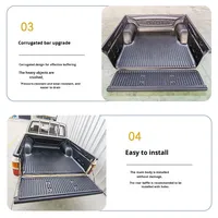 Camioneta de Doble Cabina de Cuatro Puertas Modelo Antiguo con Caja Estándar y Tapete Trasero en Estado Nuevo para Hilux Versión Oriente Medio 1998