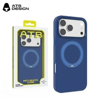Étui de téléphone en TPU mat anti-traces de doigts ATB magnétique pour iPhone 18 Pro Max, coque intelligente, fundas para celulares pour iPhone