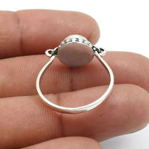 Bijoux en pierres précieuses labradorite bleue naturelle au design parfait Bagues en pierre de naissance fines faites à la main en argent sterling 925 du fabricant - Product Image 4