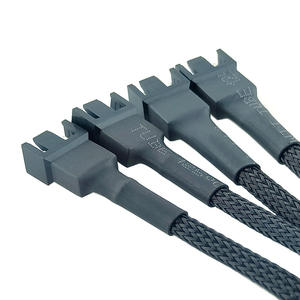 Cavo Splitter PWM per Ventole 4 Pin, Cavo Adattatore Personalizzato per Raffreddamento CPU, Estensione Ventole PC con Guaina in Nylon UL1571 per Automobili - Product Image 4