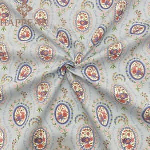 Tissu <span class=keywords><strong>en</strong></span> coton imprimé floral Liberty de haute qualité HAPPEAK, finition soyeuse et douce, pour pyjamas - Product Image 5