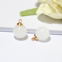 Bouteille compte-gouttes portable en verre avec bouchon à vis et perles pour huiles essentielles et parfums, diffuseur à perles pour collier, bracelet et jonc d'aromathérapie