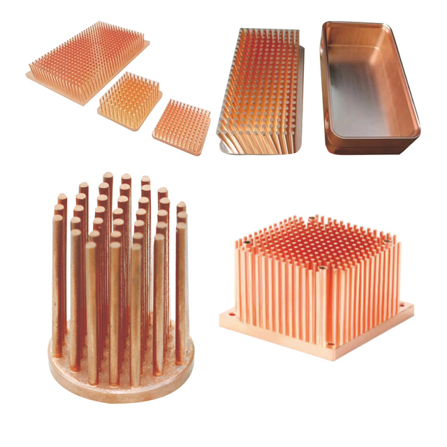 High Precision Stamping Heat Sink Cool CUP Copper Heatsinks