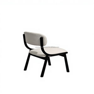 Silla de Comedor Minimalista de Madera Maciza de <span class=keywords><strong>Segunda</strong></span> <span class=keywords><strong>Mano</strong></span> con Tapicería Suave, Respaldo Retro de Alta Gama, <span class=keywords><strong>Muebles</strong></span> para el Hogar - Product Image 3