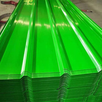Tôle de Toiture Colorée 0,25 mm Fourniture Usine PPGI/PPGL pour Maison Préfabriquée, Tôle d'Acier Ondulée Galvanisée au Zinc Prélaquée, Tuile de Toiture