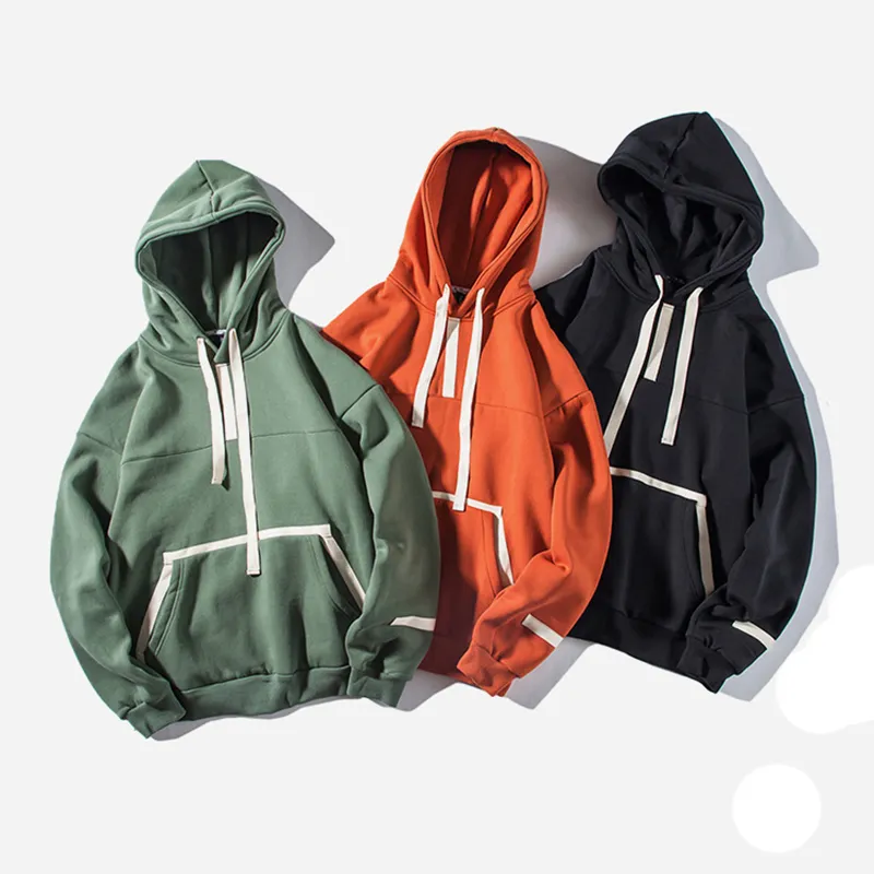 Bán Buôn Tùy Chỉnh Thiết Kế Đồng Bằng Cá Nhân Hoodies Đường Phố Dài Tay Áo Lỏng Lẻo Cộng Với Kích Thước Áo Thun Logo Hoodies Tùy Chỉnh Logo Của Bạn