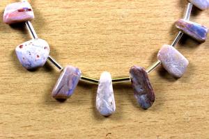 Pierres précieuses brutes polies en opale australienne naturelle faite à la main, perceuses latérales en gros, belle Collection de pierres - Product Image 2