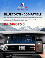 Pantalla de 10.25 Pulgadas IPS Android para Coche Reproductor Multimedia de Video para BMW Serie 5 F10 F11 520 535 2011-2016 Sistema de Navegación CIC NBT Sin DVD