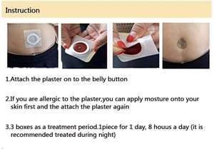 थोक मूल्य हर्बल महिला पेट स्टिक स्लिम पैच 30 pcs/बॉक्स प्रभावी ट्यूमर स्लिमिंग पैच - Product Image 5