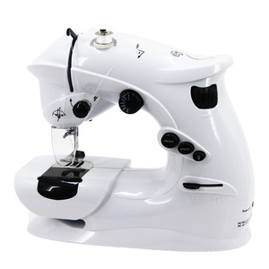 UFR-403 <span class=keywords><strong>Machine</strong></span> <span class=keywords><strong>à</strong></span> <span class=keywords><strong>coudre</strong></span> miniature pour enfants, portable, électrique, <span class=keywords><strong>avec</strong></span> lumière LED et fonction de couture inversée, fournie directement par l'usine - Product Image 1