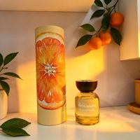 Diffuseur d'arômes non électrique YAVE avec couvercle en bois brun, parfum gardénia longue durée (60-90 jours), à base d'huiles essentielles végétales